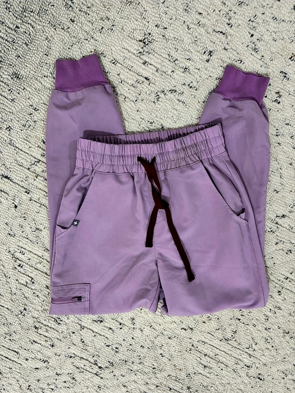 FIGS Yola Purple Scrub Jogger Pants xxsp